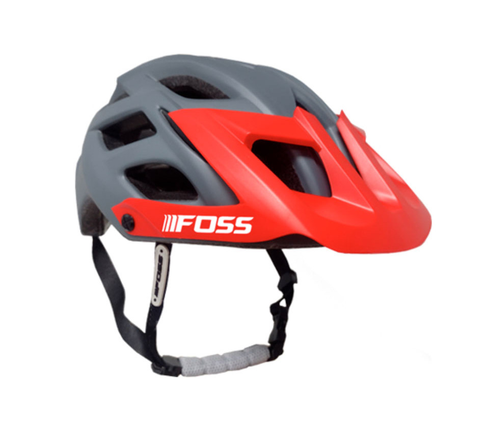 Casco Foss Enduro Red/Gray M/L