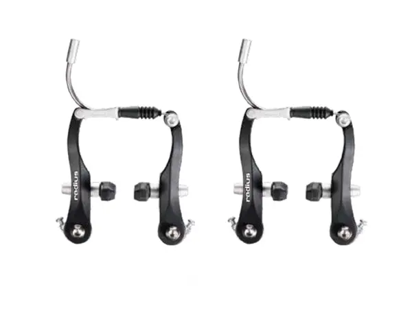  Frenos V-Brake RADIUS, Aluminio, 115mm, Pads 60mm, Black