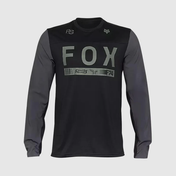 Polera Moto Ranger Off-Road Negro/Gris Fox