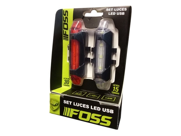 Set Luces Foss Led USB Red/Wh