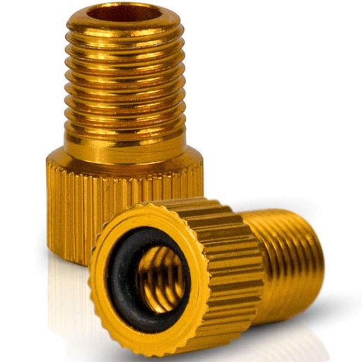 [AVF-D] Adaptador de V. Francesa a V. Auto color Dorado