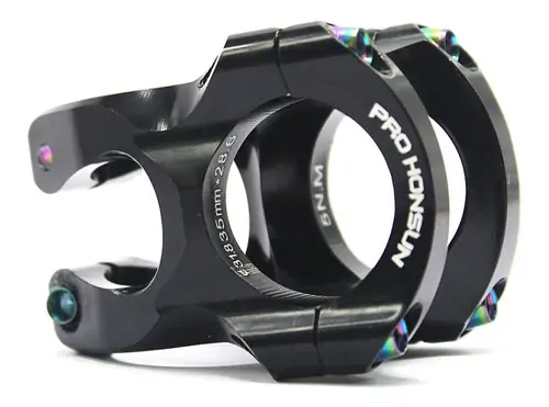 [E300-N] Tee Aluminio CNC PRO Honsun 35mm largo 31.8 color Negro