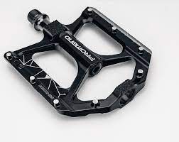 [PE-13] Pedal de aluminio y plataforma con pines color Negro