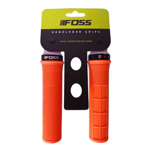 [20144] Puños Foss Line Grip Orange C/Lock