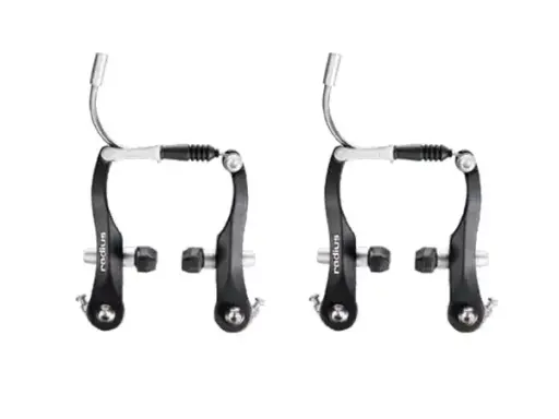  Frenos V-Brake RADIUS, Aluminio, 115mm, Pads 60mm, Black