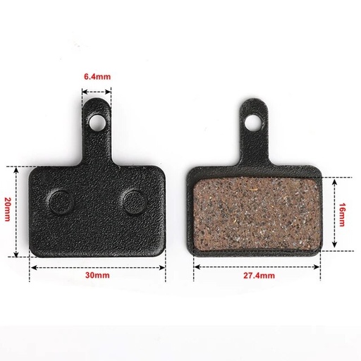 [23557] Pastillas de Freno 10TEN Organica para Shimano 