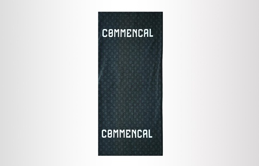 [Bandana Commencal Corporate Neckwarmer Black] Bandana Commencal Corporate Neckwarmer Black