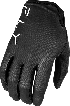 [350-0130YL] guantes fly blk YL